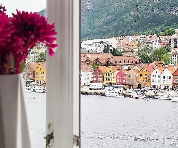 Апартаменты With Beautiful View To Bryggen Берген